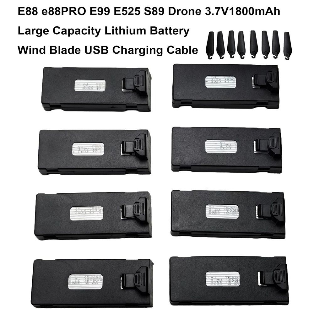 Schwarzer Lithium-Akku, 3,7 V, – Eachine Drone E010 Bewertung und Preis
